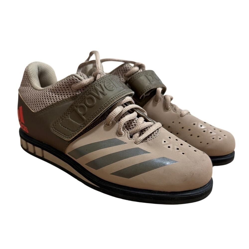 Adidas Powerlift 3.1 Weightlifting Shoes Tech Beige Men's 6.5 / Women's 7.5